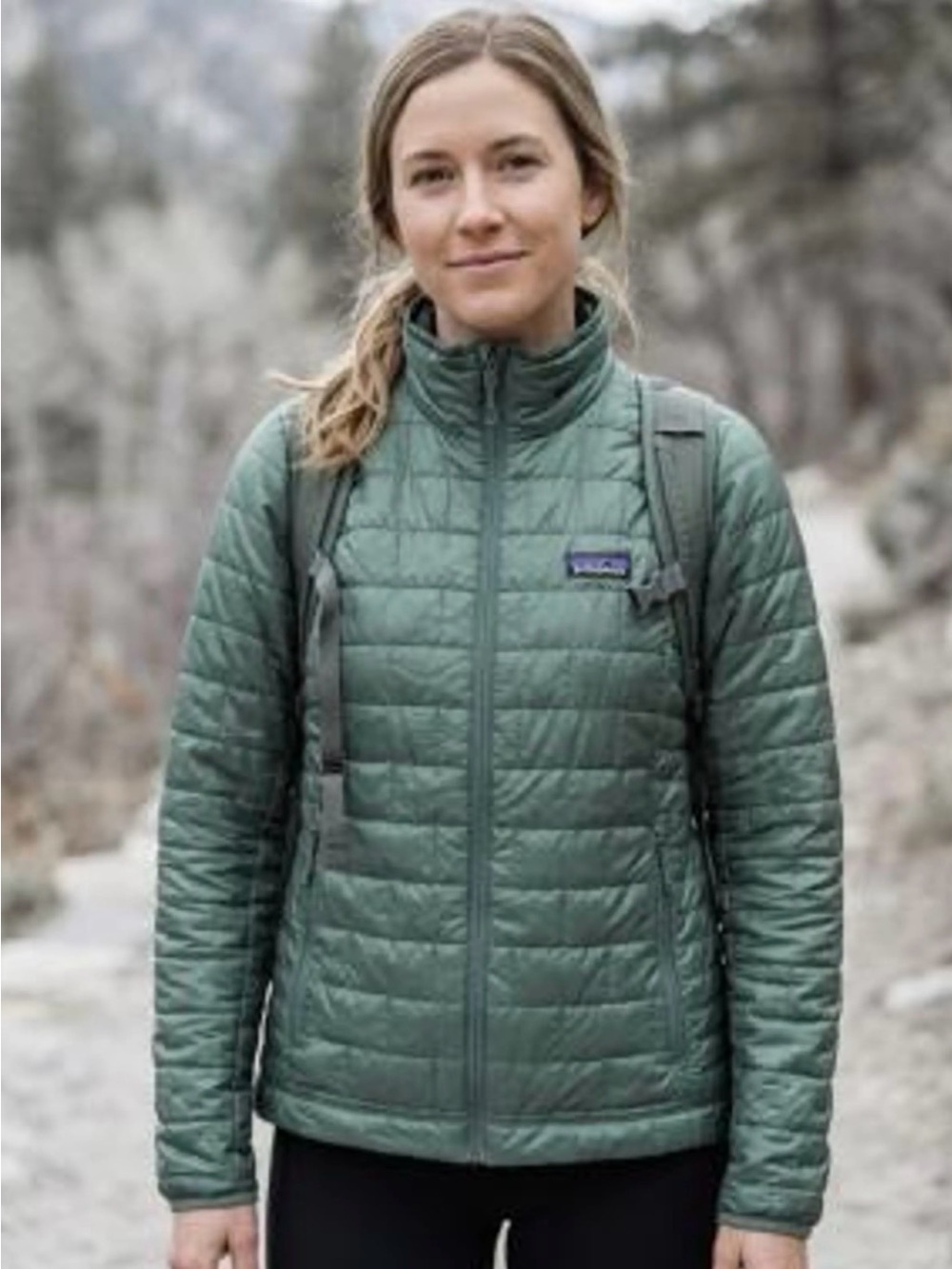 NEW! Patagonia women's nano puff jacket slim jacket XS green sold out  $260